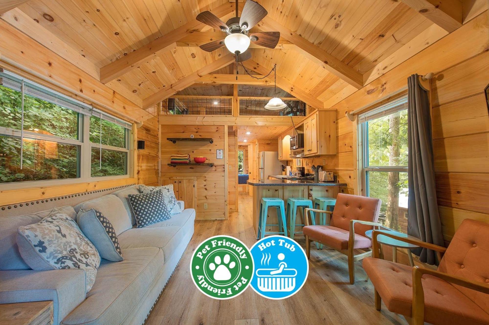 Ryon Tiny Home Cabin City-Side Rustic Retreat Chattanooga Zewnętrze zdjęcie